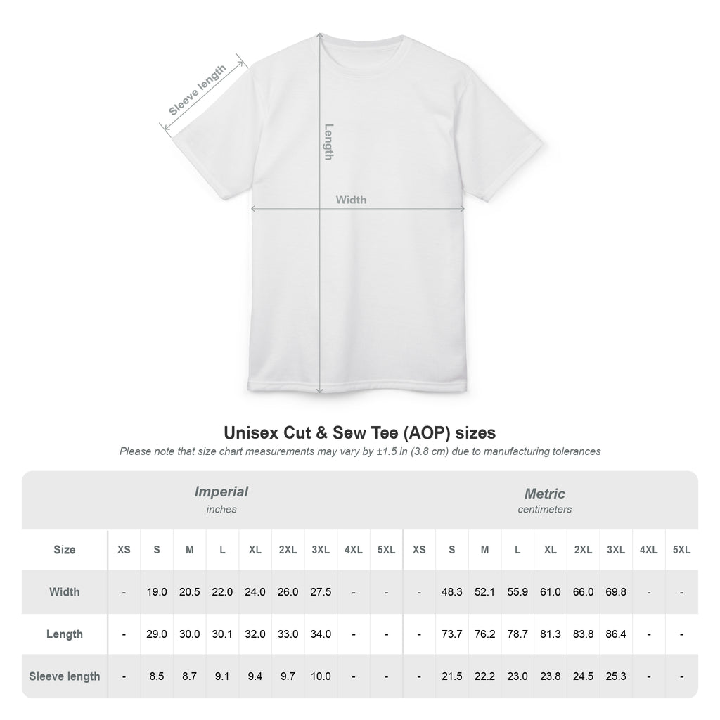 Unisex Cut & Sew Tee (AOP) Knicks Win don't slip